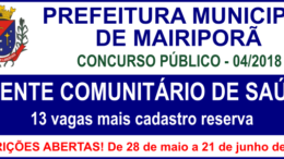 Concurso Público Mairiporã / Realização: Instituto Mais / Imagem: Divulgação