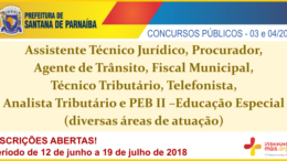 Concursos Públicos da Prefeitura de Santana de Parnaíba / Realização: Instituto Mais / Imagem: Divulgação