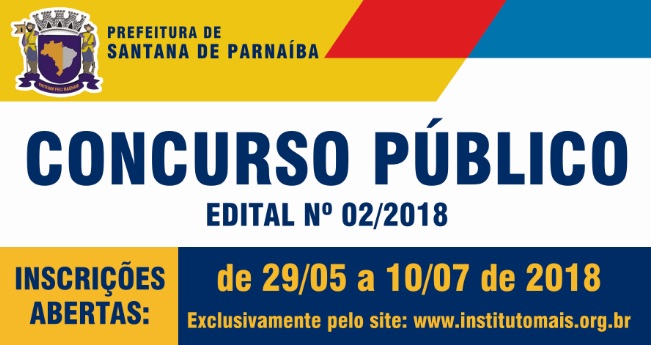Concurso Público da Prefeitura de Santana de Parnaíba - 02 - Saúde / Realização: Instituto Mais / Imagem: Divulgação