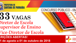 Concurso Público 06/2018 da Prefeitura de Santana de Parnaíba / Realização: Instituto Mais / Imagem: Divulgação