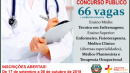 Concurso Público 01/2018 da Prefeitura de Cajamar / Realização: Instituto Mais / Imagem: Divulgação