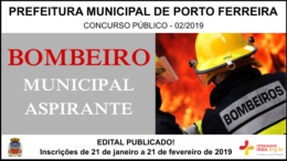Concurso Público 01/2019 da Prefeitura de Porto Ferreira / Realização: Instituto Mais / Imagem: Divulgação