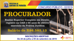 Concurso Público 02/2019 da Prefeitura de Santana de Parnaíba / Realização: Instituto Mais / Imagem: Divulgação