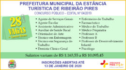 Concurso Público 04/2019 da Prefeitura de Ribeirão Pires / Realização: Instituto Mais / Imagem: Divulgação