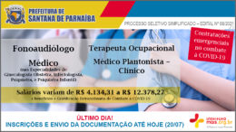 Processo Seletivo Simplificado 08/2021 da Prefeitura de Santana de Parnaíba / Realização: Instituto Mais / Imagem: Divulgação