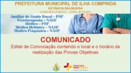 Concurso Público 02/2021 da Prefeitura de Ilha Comprida / Realização: Instituto Mais / Imagem: Divulgação