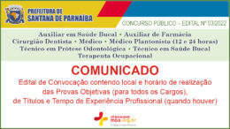 Concurso Público 03/2022 da Prefeitura de Santana de Parnaíba / Realização: Instituto Mais / Imagem: Divulgação