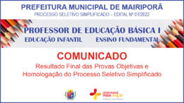 Processo Seletivo Público 01/2022 da Prefeitura de Mairiporã / Realização: Instituto Mais / Imagem: Divulgação