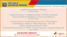 Processo Seletivo 02/2022 da Prefeitura de Santana de Parnaíba / Realização: Instituto Mais / Imagem: Divulgação