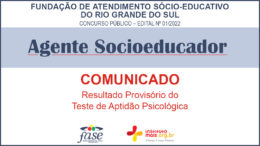 Concurso Público 01/2022 da FASE/RS / Realização: Instituto Mais / Imagem: Divulgação