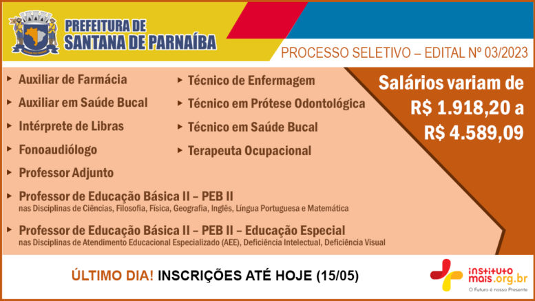 Educação faz 14ª Chamada do processo seletivo - PREFEITURA