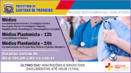 Processo Seletivo Simplificado 02/2023 da Prefeitura de Santana de Parnaíba / Realização: Instituto Mais / Imagem: Divulgação