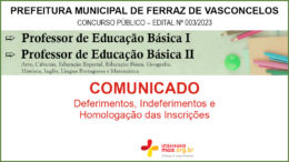 Concurso Público 03/2023 da Prefeitura de Ferraz de Vasconcelos / Realização: Instituto Mais / Imagem: Divulgação