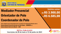 Processo Seletivo Simplificado 04/2023 da Prefeitura de Santana de Parnaíba / Realização: Instituto Mais / Imagem: Divulgação