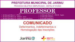 Processo Seletivo Simplificado 01/2023 da Prefeitura de Jarinu / Realização: Instituto Mais / Imagem: Divulgação