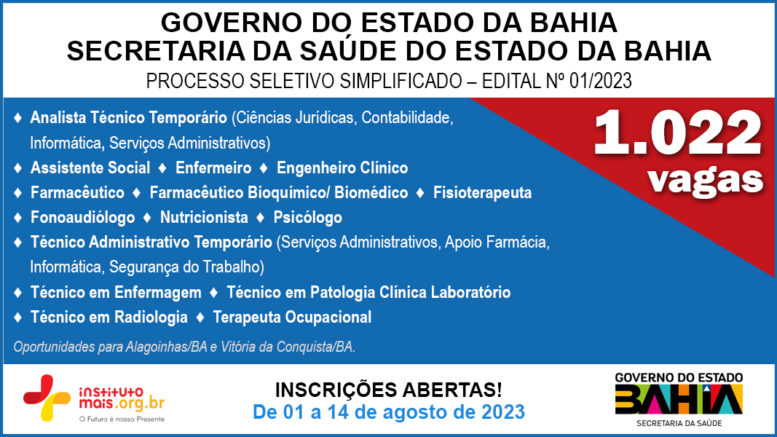 Processo seletivo Butantan 2023: inscrições abertas para 59 vagas em São  Paulo