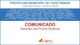 Concurso Público 01/2023 da Prefeitura de Itapetininga / Realização: Instituto Mais / Imagem: Divulgação
