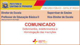 Concurso Público 04/2023 da Prefeitura de Santana de Parnaíba / Realização: Instituto Mais / Imagem: Divulgação