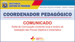 Processo Seletivo Interno 06/2023 da Prefeitura de Santana de Parnaíba / Realização: Instituto Mais / Imagem: Divulgação