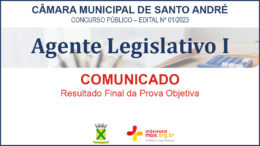 Concurso Público 01/2023 da Câmara de Santo André / Realização: Instituto Mais / Imagem: Divulgação