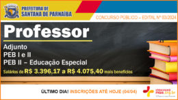 Concurso Público 03/2024 da Prefeitura de Santana de Parnaíba / Realização: Instituto Mais / Imagem: Divulgação