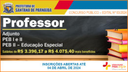 Concurso Público 03/2024 da Prefeitura de Santana de Parnaíba / Realização: Instituto Mais / Imagem: Divulgação