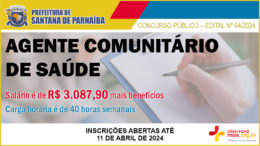 Concurso Público 04/2024 da Prefeitura de Santana de Parnaíba / Realização: Instituto Mais / Imagem: Divulgação