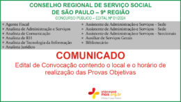 Concurso Público 01/2024 do CRESS/SP / Realização: Instituto Mais / Imagem: Divulgação