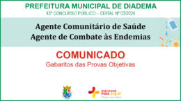 Concurso Público 03/2024 da Prefeitura de Diadema / Realização: Instituto Mais / Imagem: Divulgação