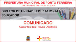 Concurso Público 03/2024 da Prefeitura Municipal de Porto Ferreira / Realização: Instituto Mais / Imagem: Divulgação