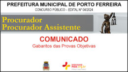 Concurso Público 03/2024 da Prefeitura Municipal de Porto Ferreira / Realização: Instituto Mais / Imagem: Divulgação