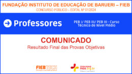 Concurso Público 01/2024 da FIEB/SP / Realização: Instituto Mais / Imagem: Divulgação