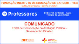 Concurso Público 01/2024 da FIEB/SP / Realização: Instituto Mais / Imagem: Divulgação