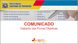 Processo Seletivo 03/2024 da Prefeitura de Santana de Parnaíba / Realização: Instituto Mais / Imagem: Divulgação