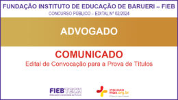 Concurso Público 02/2024 da FIEB / Realização: Instituto Mais / Imagem: Divulgação