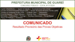 Concurso Público 01/2024 da Prefeitura de Guareí / Realização: Instituto Mais / Imagem: Divulgação