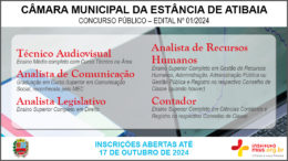 Concurso Público 01/2024 da Câmara de Atibaia / Realização: Instituto Mais / Imagem: Divulgação