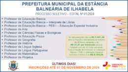 Processo Seletivo 01/2024 da Prefeitura de Ilhabela / Realização: Instituto Mais / Imagem: Divulgação