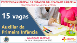 Processo Seletivo 02/2024 da Prefeitura de Ilhabela / Realização: Instituto Mais / Imagem: Divulgação