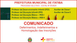 Processo Seletivo 06/2024 da Prefeitura de Itatiba / Realização: Instituto Mais / Imagem: Divulgação