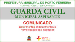 Concurso Público 05/2024 da Prefeitura Municipal de Porto Ferreira / Realização: Instituto Mais / Imagem: Divulgação