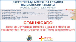 Processo Seletivo 01/2024 da Prefeitura de Ilhabela / Realização: Instituto Mais / Imagem: Divulgação