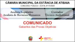 Concurso Público 01/2024 da Câmara de Atibaia / Realização: Instituto Mais / Imagem: Divulgação