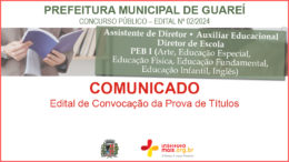 Concurso Público 02/2024 da Prefeitura de Guareí / Realização: Instituto Mais / Imagem: Divulgação