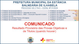 Processo Seletivo 01/2024 da Prefeitura de Ilhabela / Realização: Instituto Mais / Imagem: Divulgação