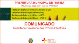 Processo Seletivo 06/2024 da Prefeitura de Itatiba / Realização: Instituto Mais / Imagem: Divulgação