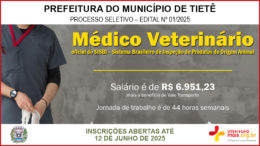 Processo Seletivo 01/2025 da Prefeitura de Tietê / Realização: Instituto Mais / Imagem: Divulgação